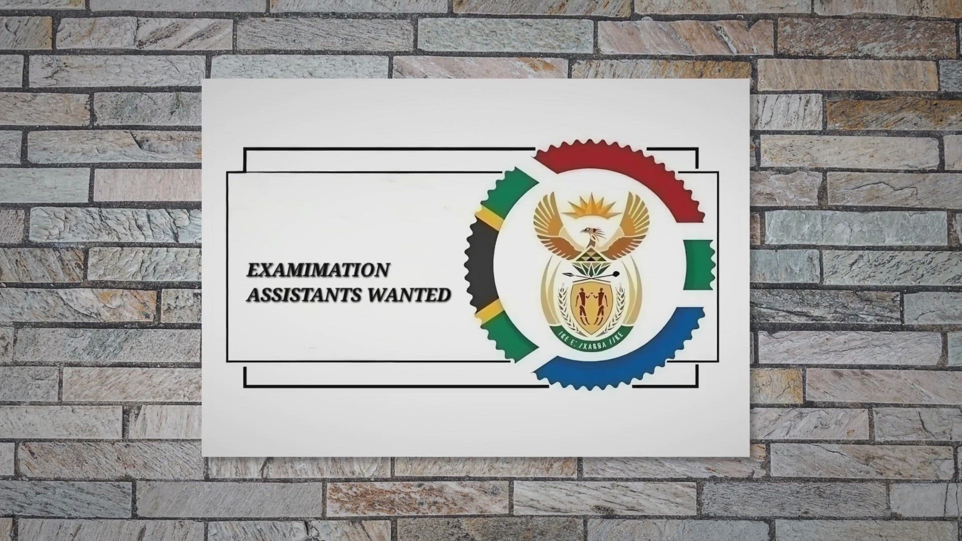 Video thumbnail for Matric Examination Assistants Online Applications Now Open