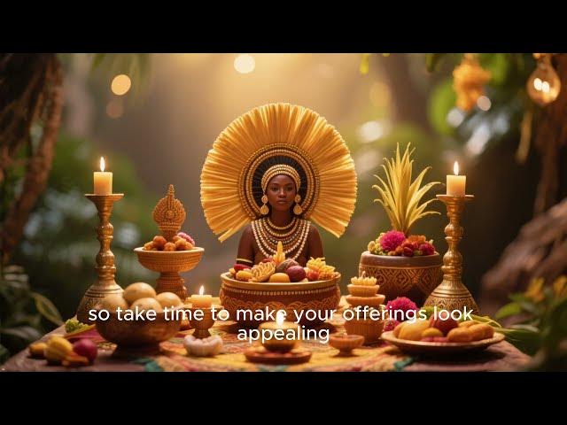 Video thumbnail for Offerings for Shango & Oshun 🔥💛 Sacred Yoruba Rituals Revealed