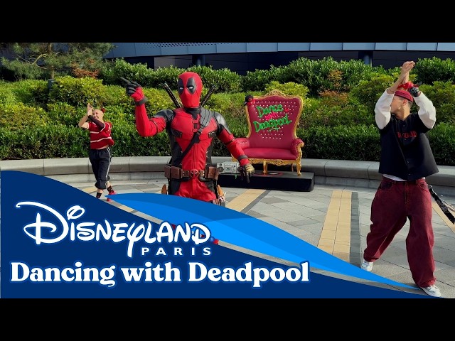 Video thumbnail for Dancing with Deadpool | Disney Adventure World | Disneyland Paris 2026 4K