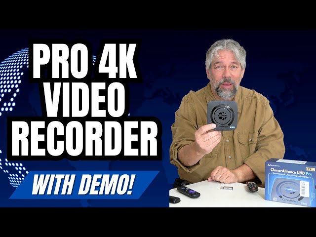 Video thumbnail for The Easy to Use ClonerAlliance UHD Pro 4K Video Recorder
