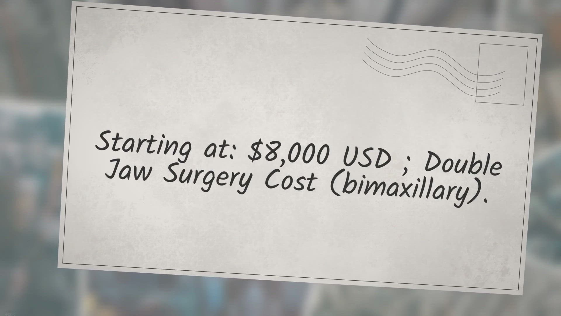 Video thumbnail for orthognathic Jaw surgery Cost In Mexico