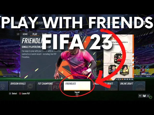 Video thumbnail for How to Play with Friends Online in FIFA 23?