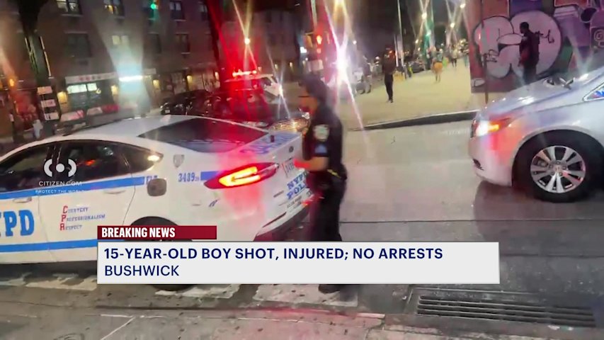 Video thumbnail for Teen shot in the foot during Bushwick dispute; gunman on the run