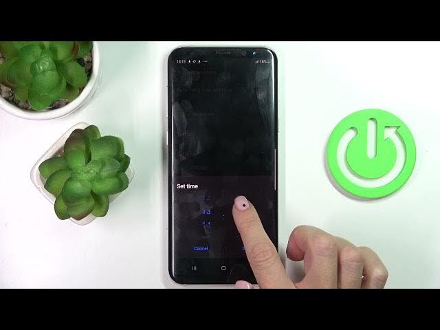 Video thumbnail for How to Change Date & Time on SAMSUNG Galaxy S8+ – Adjust Time Settings
