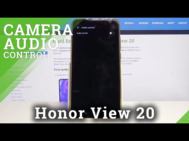Video thumbnail for How to Activate Audio Control in Honor View 20