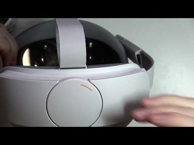 Video thumbnail for Pico 4 VR - How To Tighten & Untighten