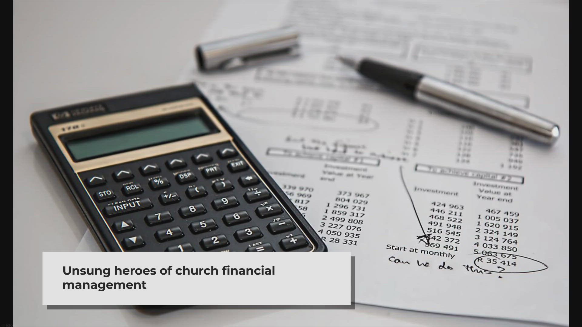 Video thumbnail for Understanding the Vital Role of a Church Finance Committee