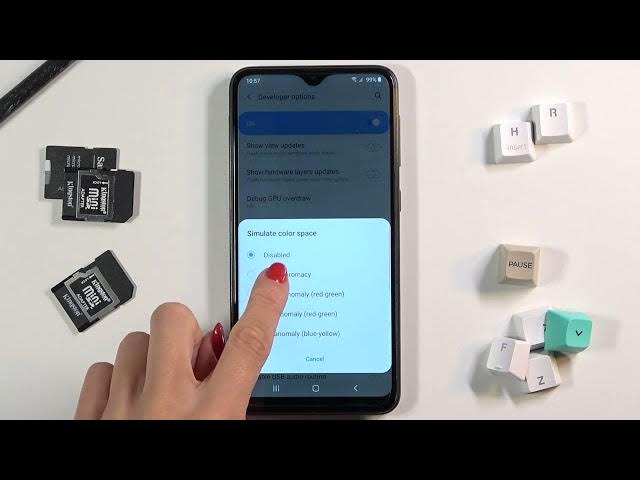 Video thumbnail for How to Change System Colors in Samsung Galaxy A10 - Simulate Color Space