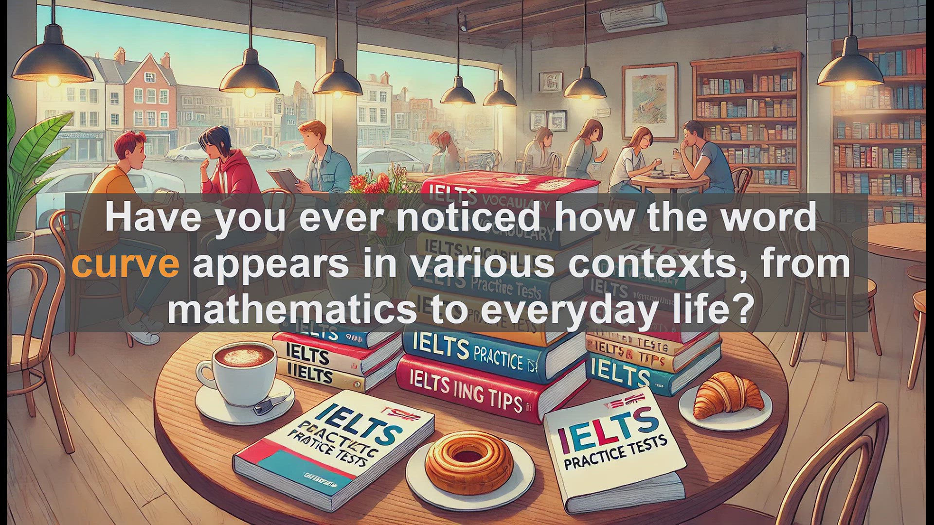 'Video thumbnail for 2500 Must Know IELTS 6.5 Vocabulary - Mastering 'Curve': Boost Your IELTS Vocabulary'