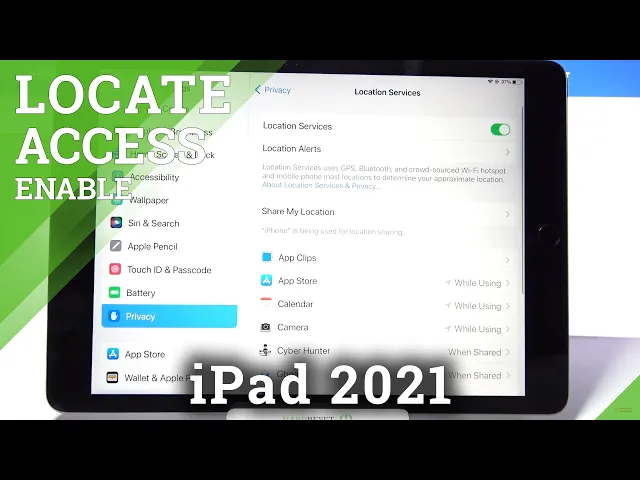 Video thumbnail for How to Activate Location on iPad 2021 – Allow Location Services