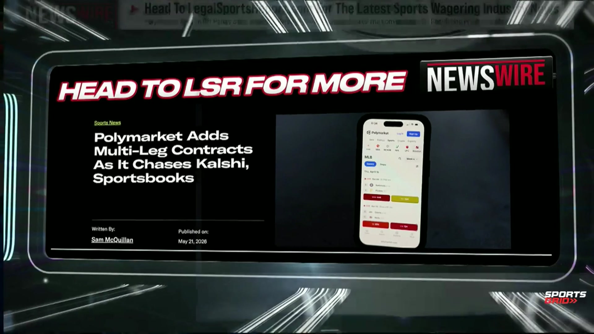 Video thumbnail for Polymarket Launches Multi-Leg Contracts for Sports Betting