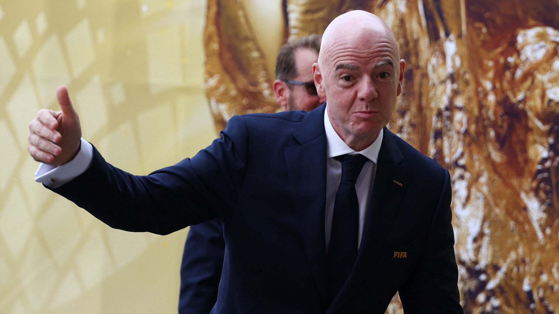 Video thumbnail for FIFA's Infantino Faces Criminal Mismanagement Claims