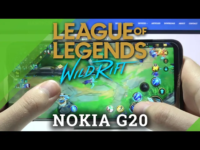 Video thumbnail for Nokia G20 League of Legends: Wild Rift - Efficiency & Smoothness Test
