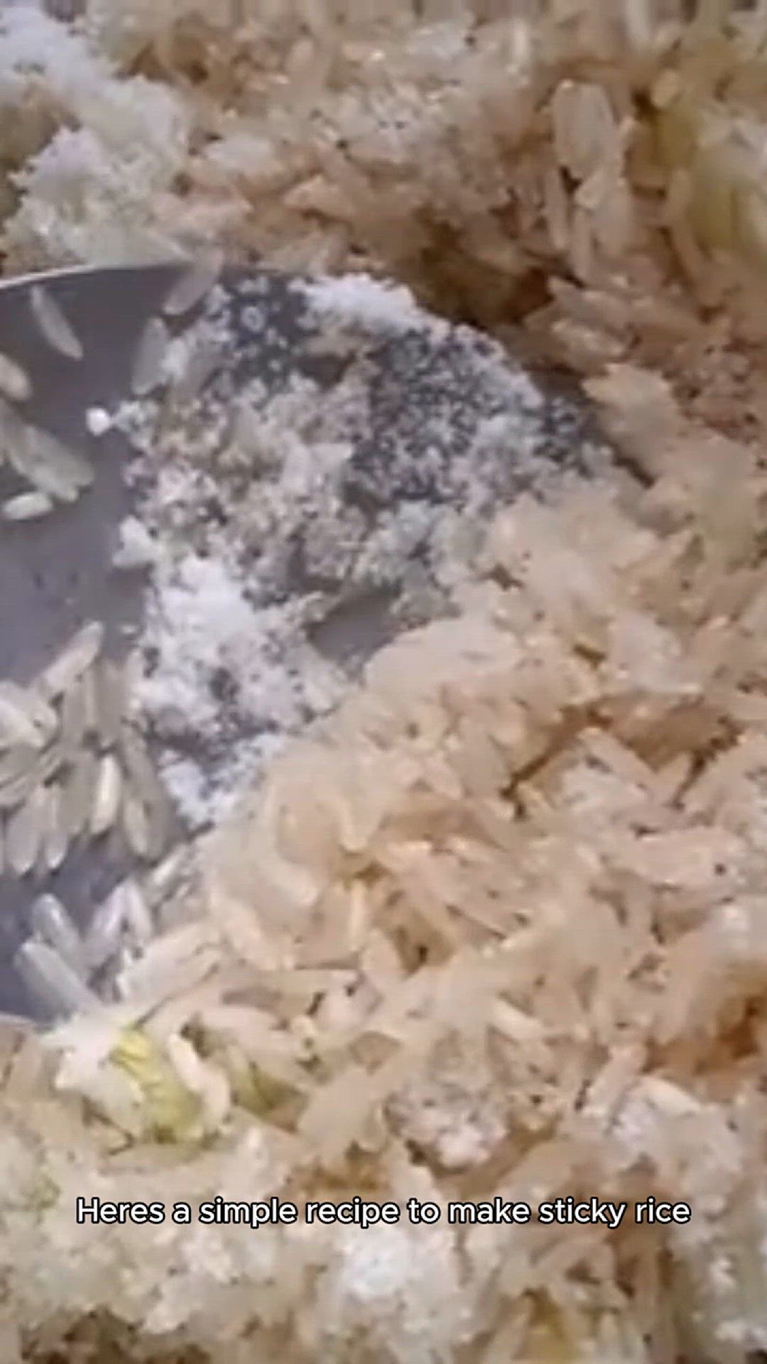 Video thumbnail for Sticky rice recipe