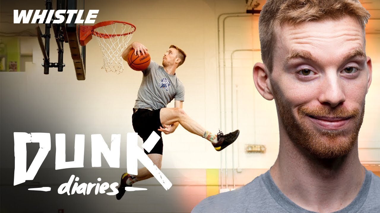 'Video thumbnail for He Has A 50 INCH VERTICAL!! | CRAZY Connor Barth Dunks'