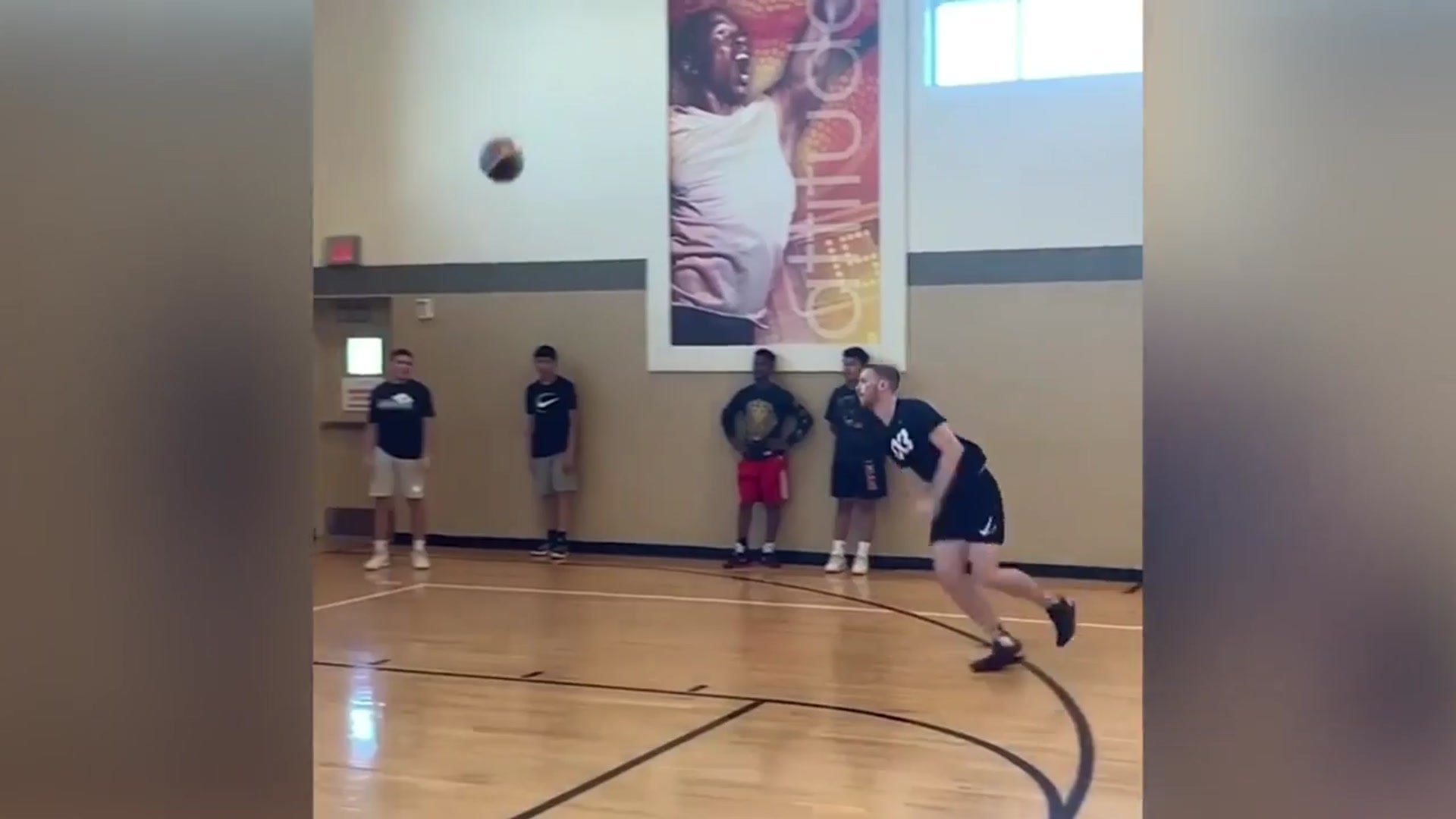 'Video thumbnail for He Has A 50 INCH VERTICAL!! | CRAZY Connor Barth Dunks'