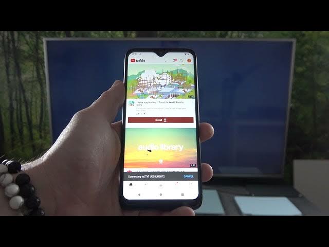 Video thumbnail for How to Cast Screen via Youtube in NOKIA C12 - Cast Option