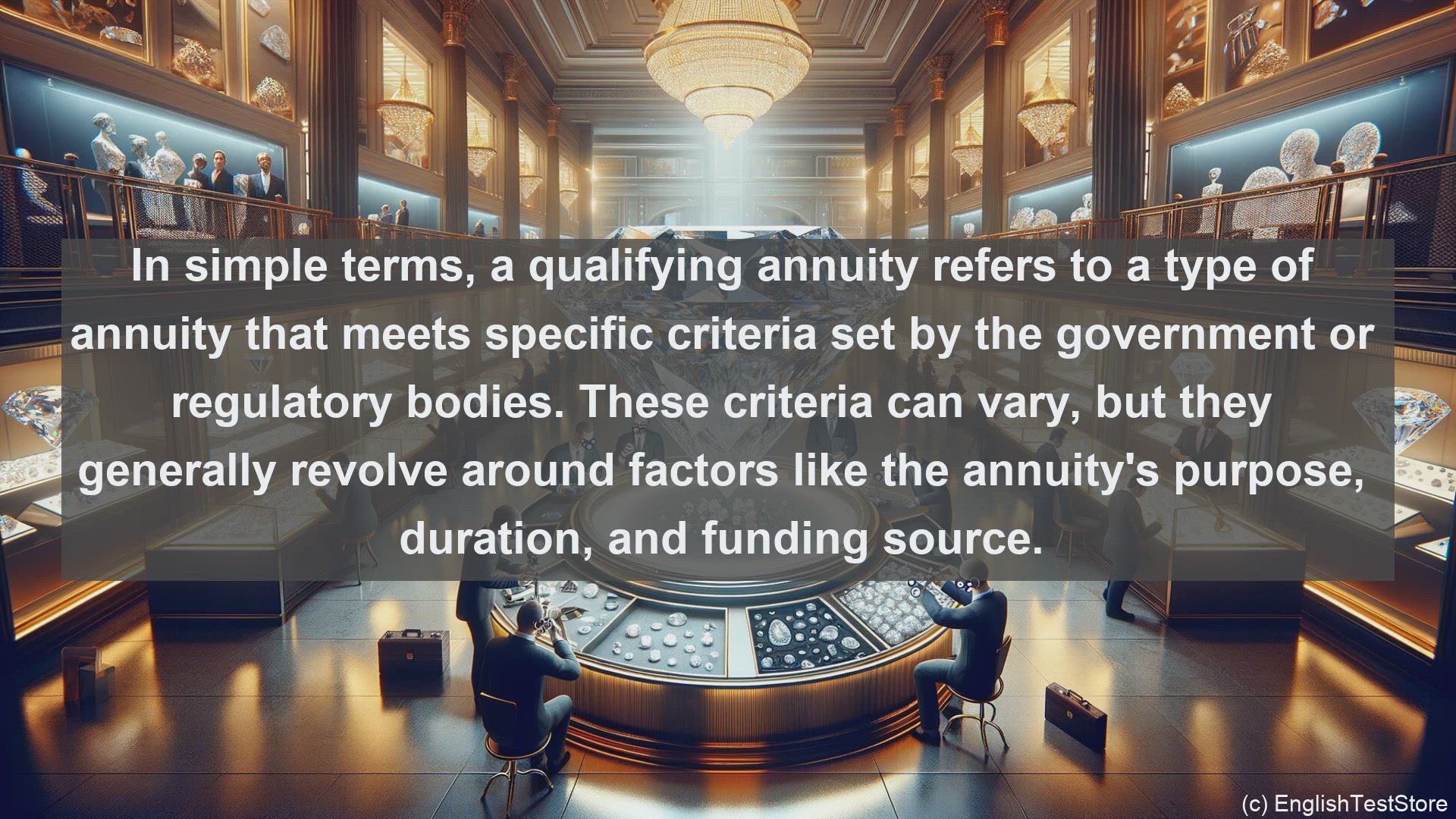 'Video thumbnail for Qualifying annuity annuity in economics and finance'
