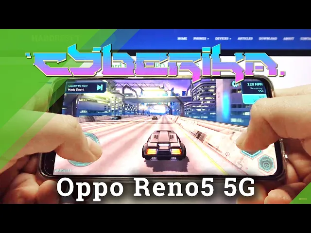 Video thumbnail for Oppo Reno5 5G - Cyberika Game Test