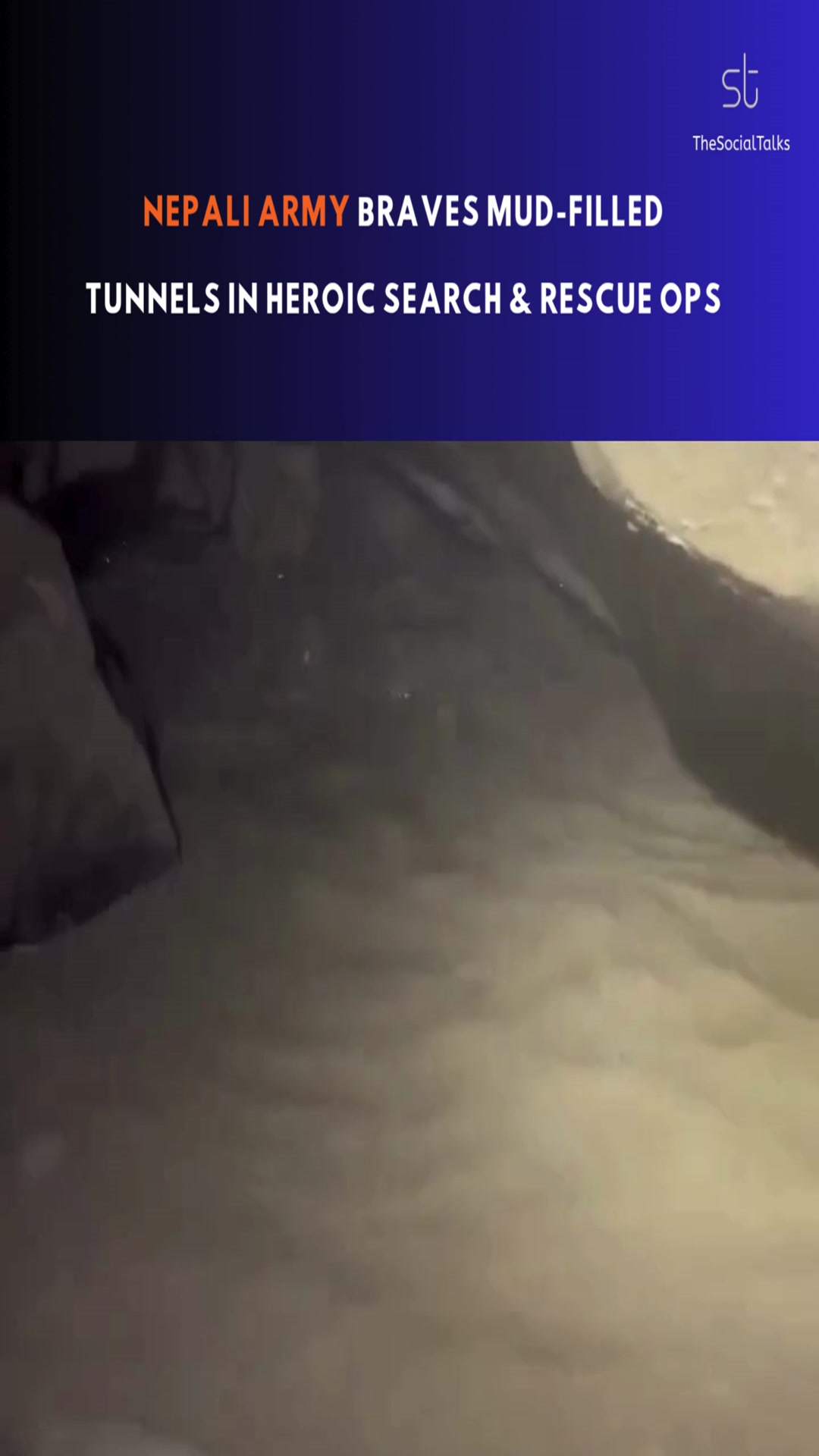 Video thumbnail for Nepali Army Braves Mud-Filled Tunnels in Heroic Search & Rescue Ops
