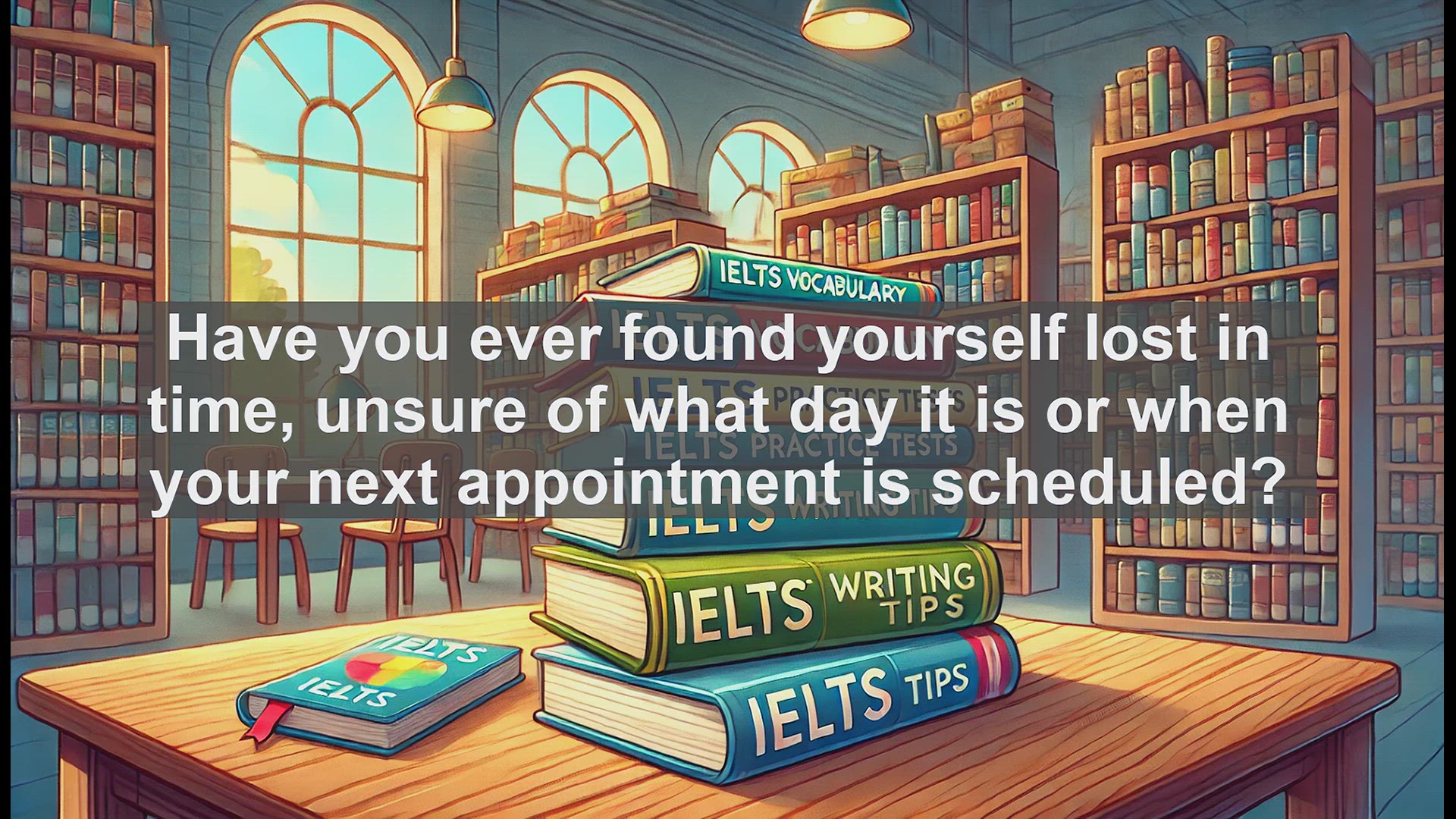 'Video thumbnail for 2500 Must Know IELTS 6.5 Vocabulary - Understanding 'Calendar': A Key Word for Time Management'