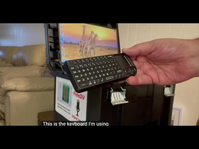 Video thumbnail for FreeDV Portable