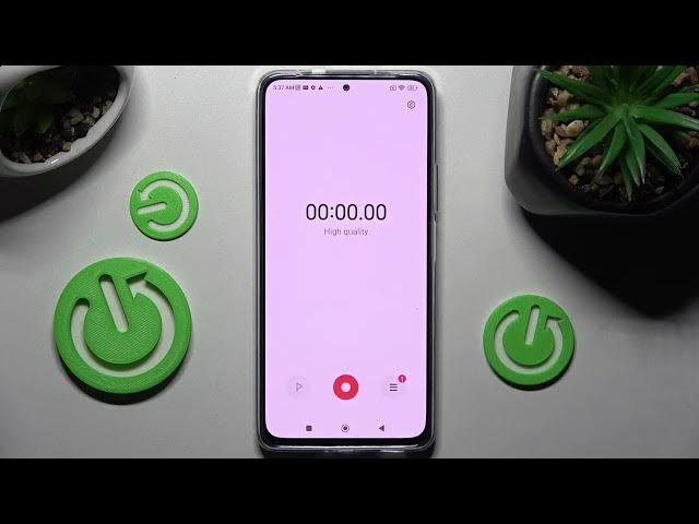 Video thumbnail for How to Record Sounds on the POCO F4 - Sound Recorder