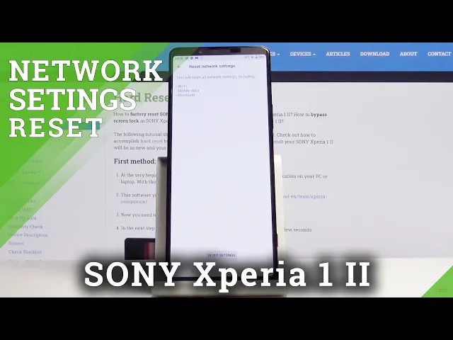 Video thumbnail for How to Erase Saved Networks in SONY Xperia 1 II – Reset Network Settings
