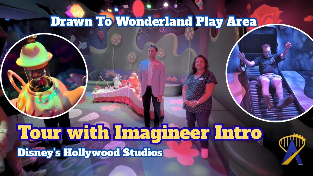 Video thumbnail for Imagineer Reveals Drawn to Wonderland at Magic of Animation!