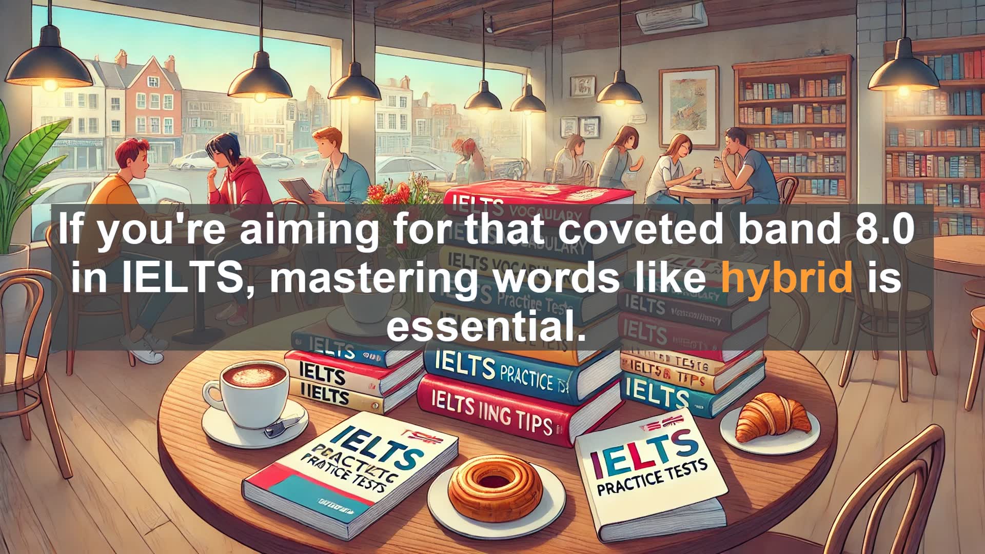 'Video thumbnail for 5000 Must Know IELTS 8.0 Vocabulary - Understanding 'Hybrid': A Key Word for IELTS Success'