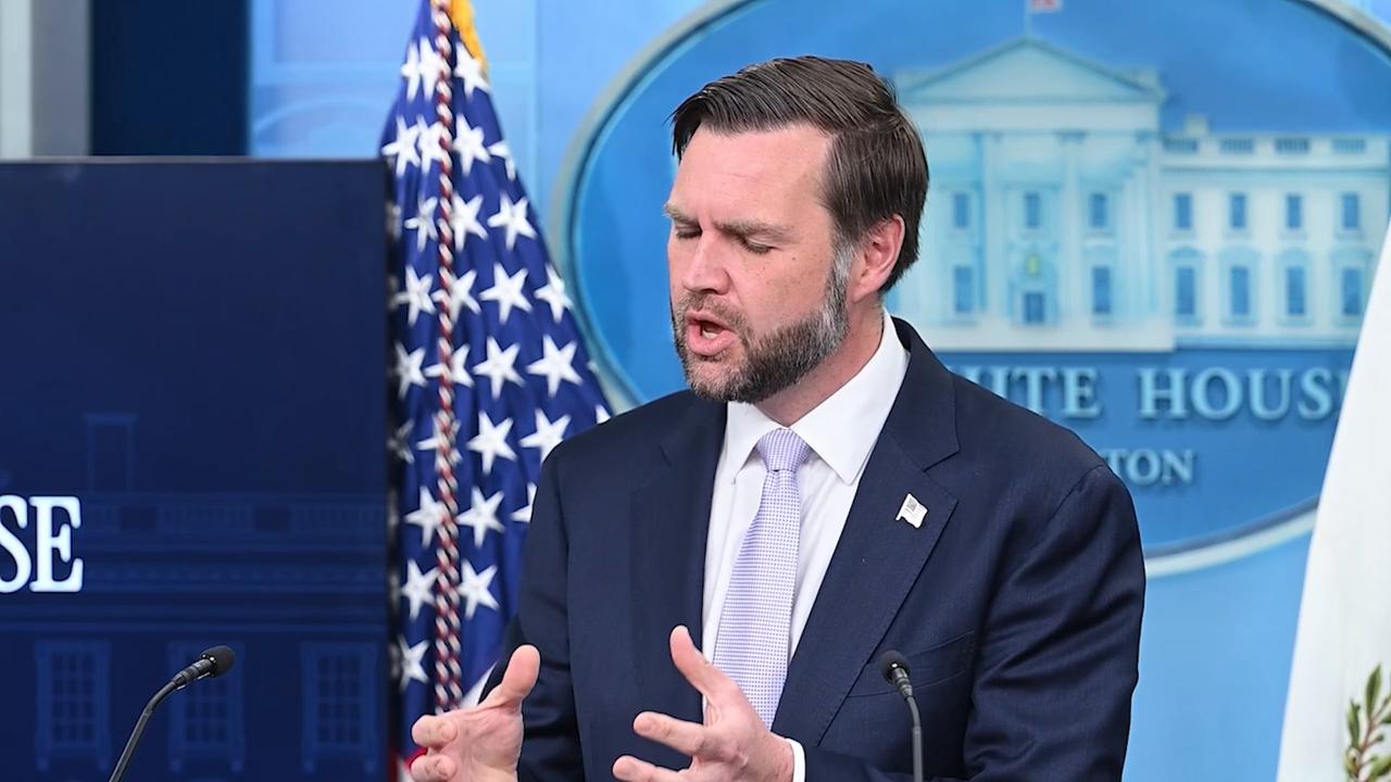 Video thumbnail for US: Vance on Iran conflict: 'This is not a forever war'.