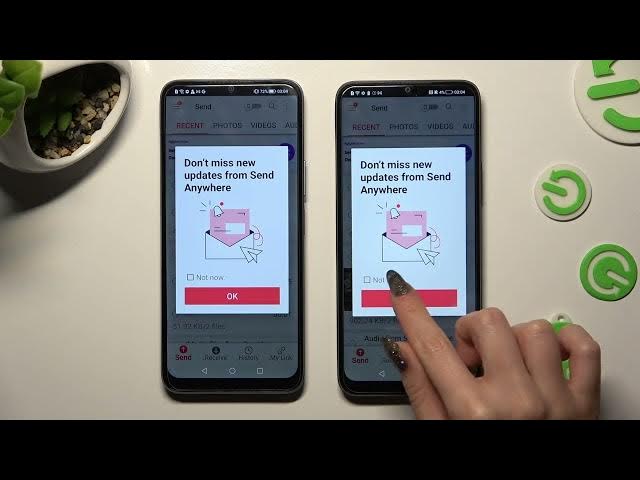 Video thumbnail for How to Transfer Files From HONOR X6 to an Android Device Using Send Anywhere App