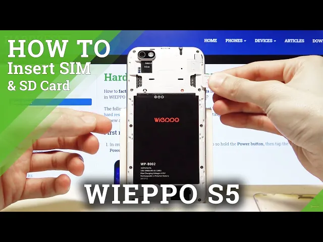 Video thumbnail for How to Insert SIM & SD in WIEPPO S5 – Find SIM Card & SD Slot