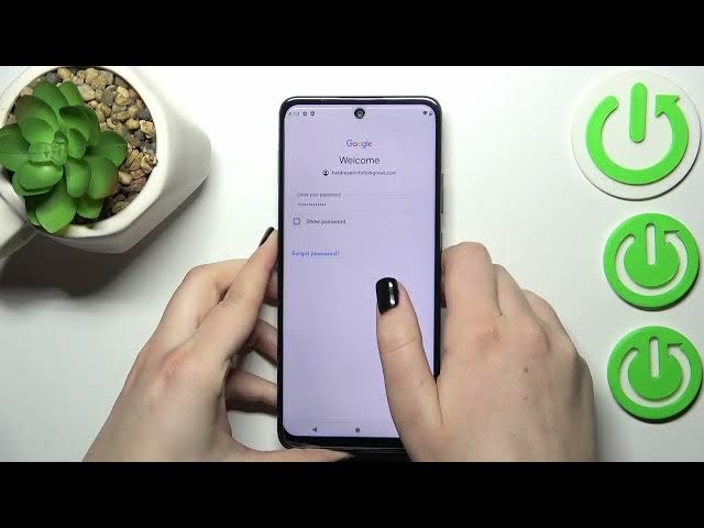Video thumbnail for How to Add/Remove Google Account to/from the System on the MOTOROLA One 5G Ace