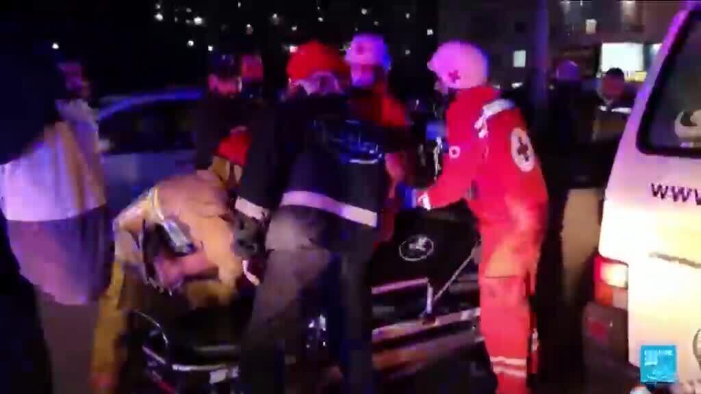 Video thumbnail for War in the Middle East: Israeli strikes kill 7 in Lebanon