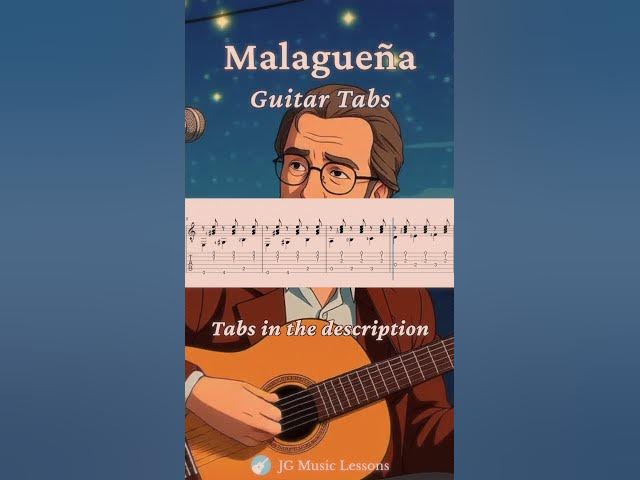 Video thumbnail for Malaguena guitar tabs 🎸