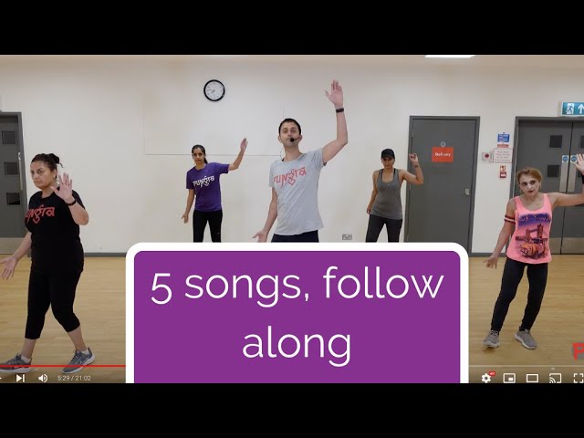Video thumbnail for Workout to Punjabi music (a.k.a. bhangra)