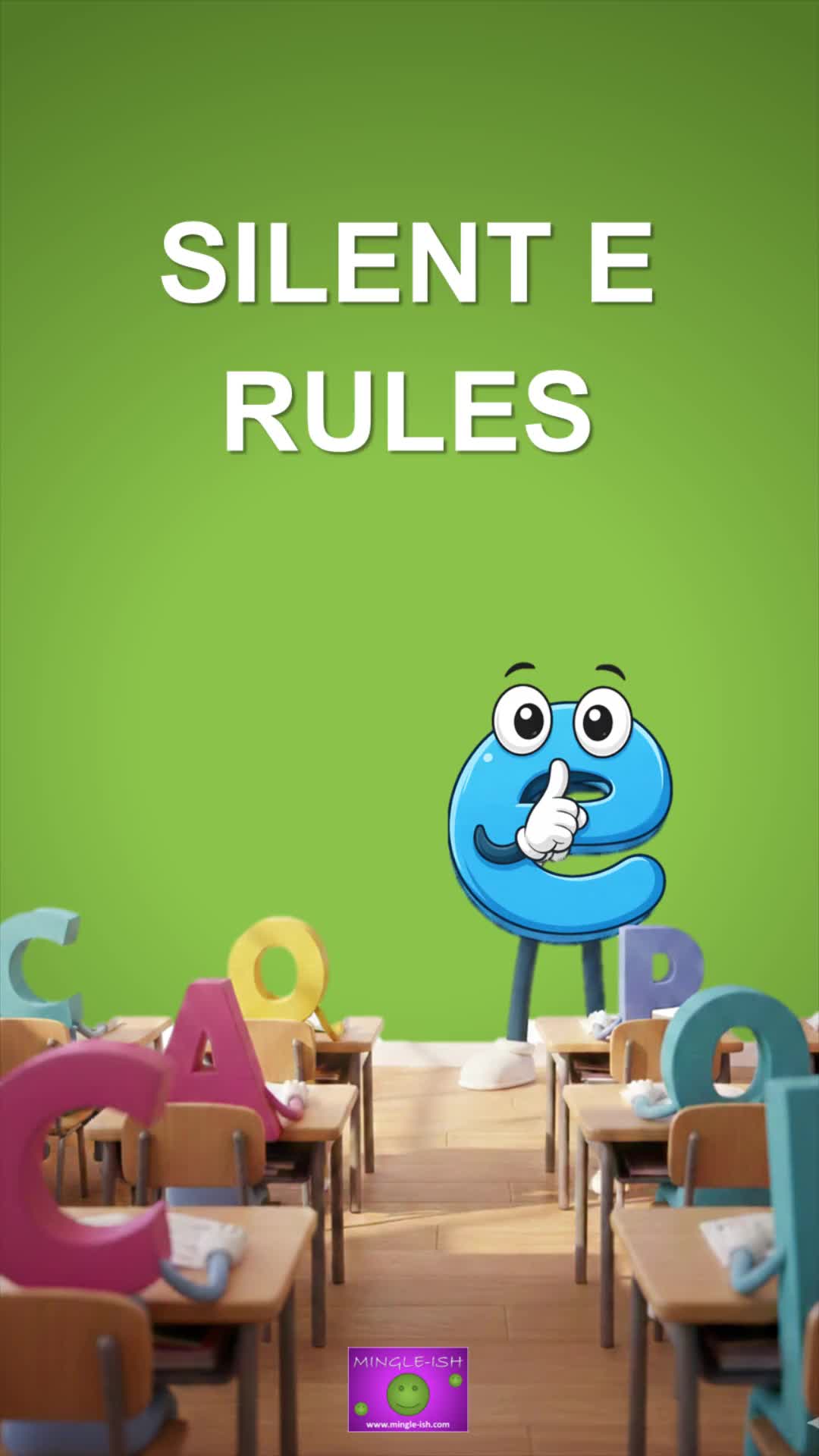 Video thumbnail for Silent E Rules