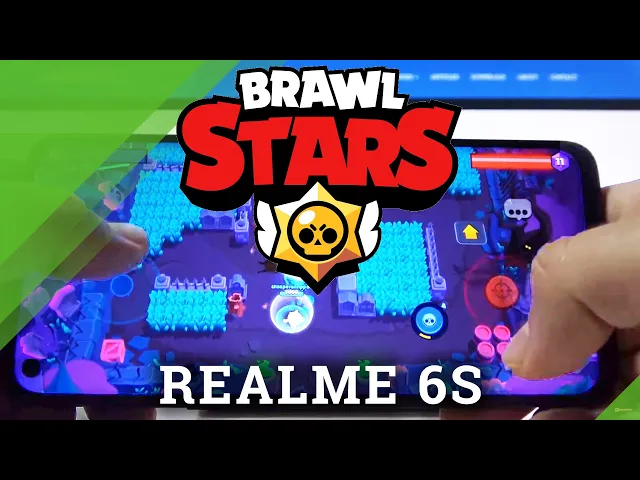 Video thumbnail for Brawl Stars on Realme 6S - Check FPS / Graphic / Quality