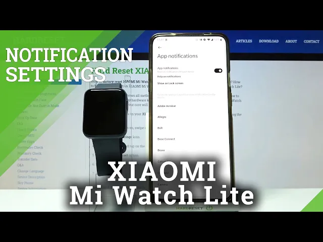 Video thumbnail for How to Enable App Notifications in XIAOMI Mi Watch Lite – Customize Notification Preferences