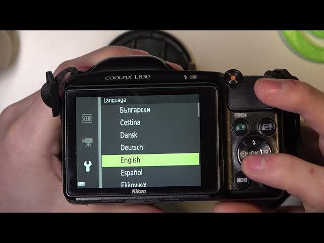 Video thumbnail for How To Change Language on Nikon Coolpix L830?