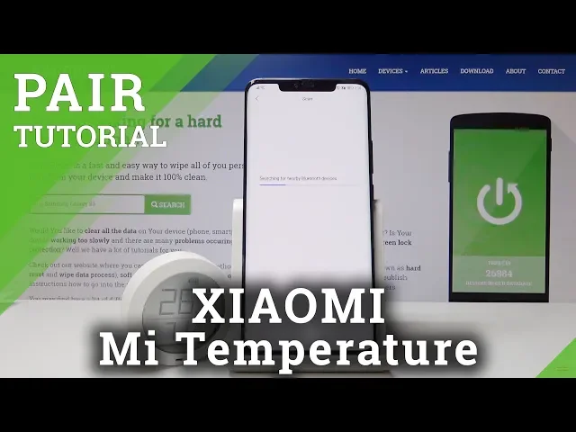 Video thumbnail for How to Set Up XIAOMI Mi Temperature & Humidity Monitor - Pair XIAOMI Monitor with Mobile