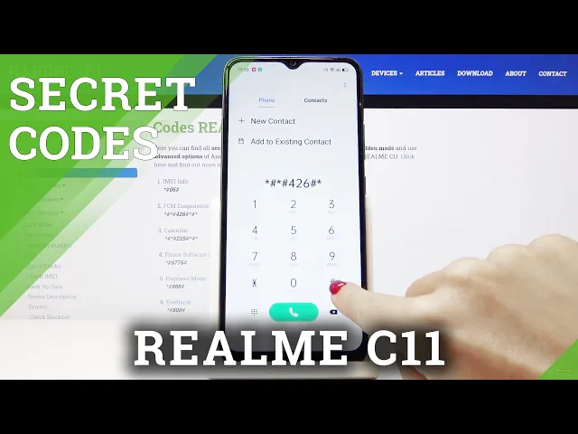 Video thumbnail for Secret Codes in REALME C11 – Hidden Modes / Features