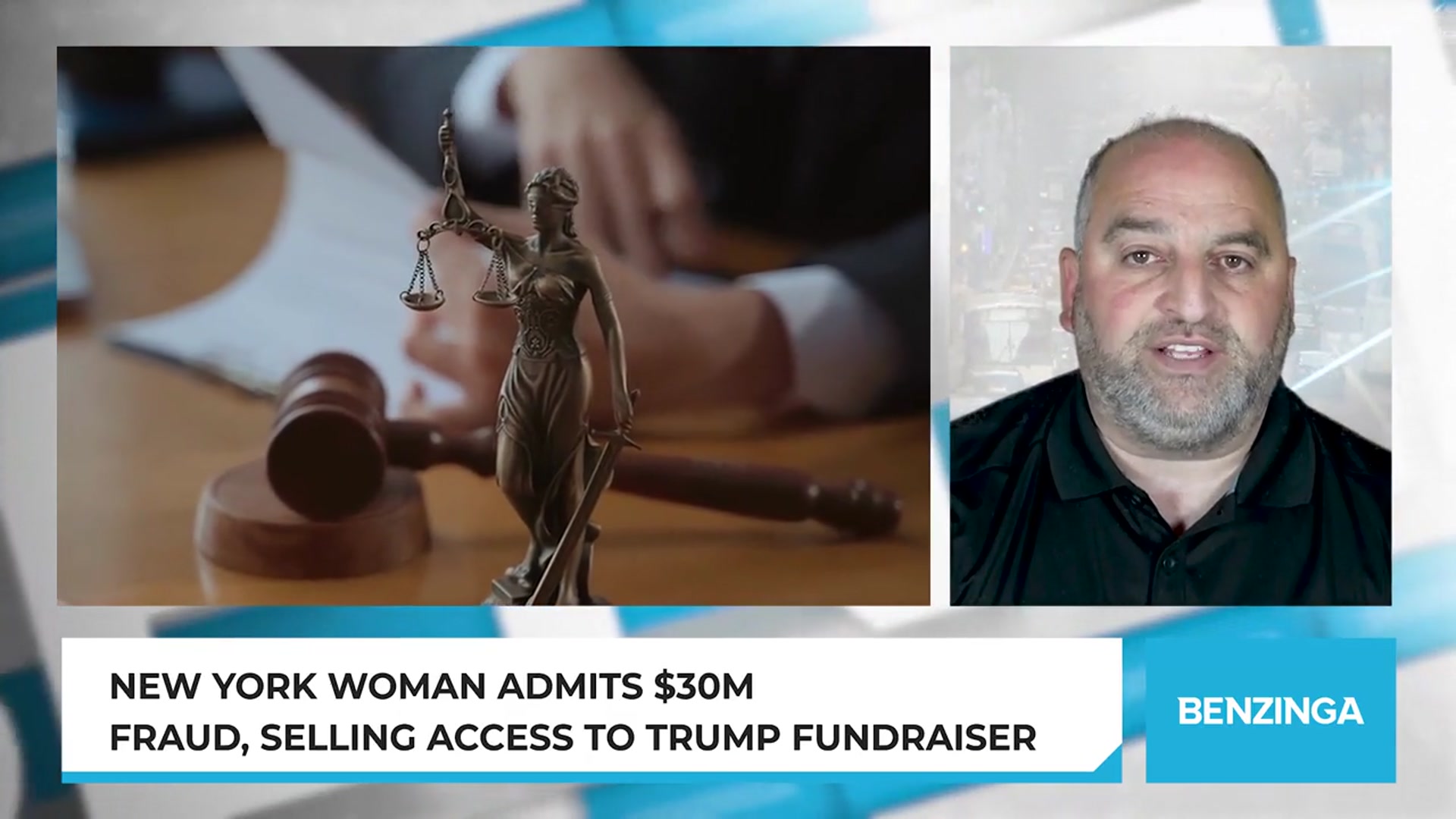 'Video thumbnail for New York Woman Admits $30M Fraud, Selling Access To Trump Fundraiser'