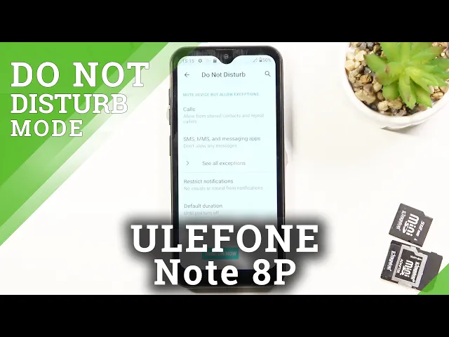 Video thumbnail for How to Enable Do Not Disturb Mode on ULEFONE Note 8P – Turn On DND Mode