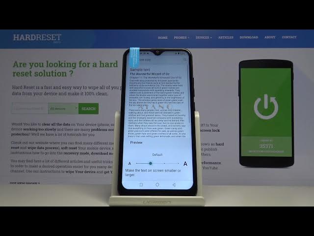 Video thumbnail for KIANO Elegance 6.1 Pro – Manage Font Size / Choose Text Size