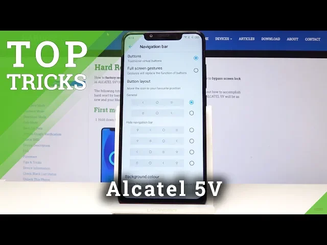 Video thumbnail for TIPS & TRICKS ALCATEL 5V - Super Features | Cool Options for Alcatel Mobile