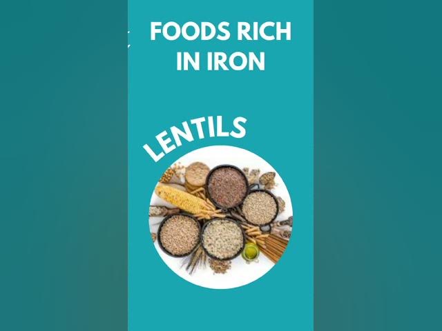Video thumbnail for Foods rich in iron #shorts #healthy #short #healthyeating