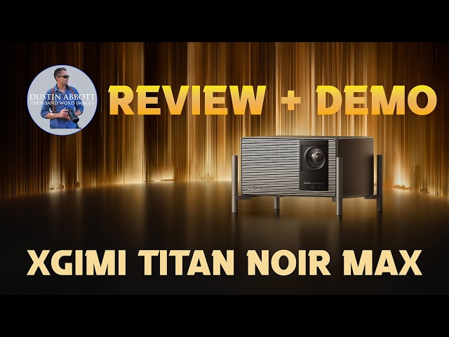 Video thumbnail for XGIMI TITAN NOIR MAX Triple Laser Projector Review | #XGIMITITANNoirMax