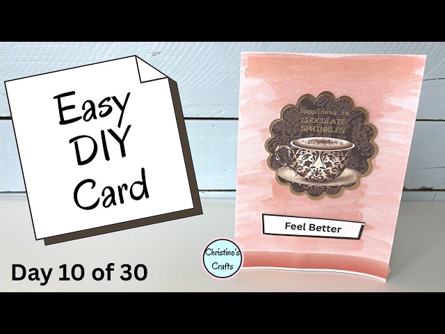 Video thumbnail for Make This Fun Card With Stuff You Already Have!